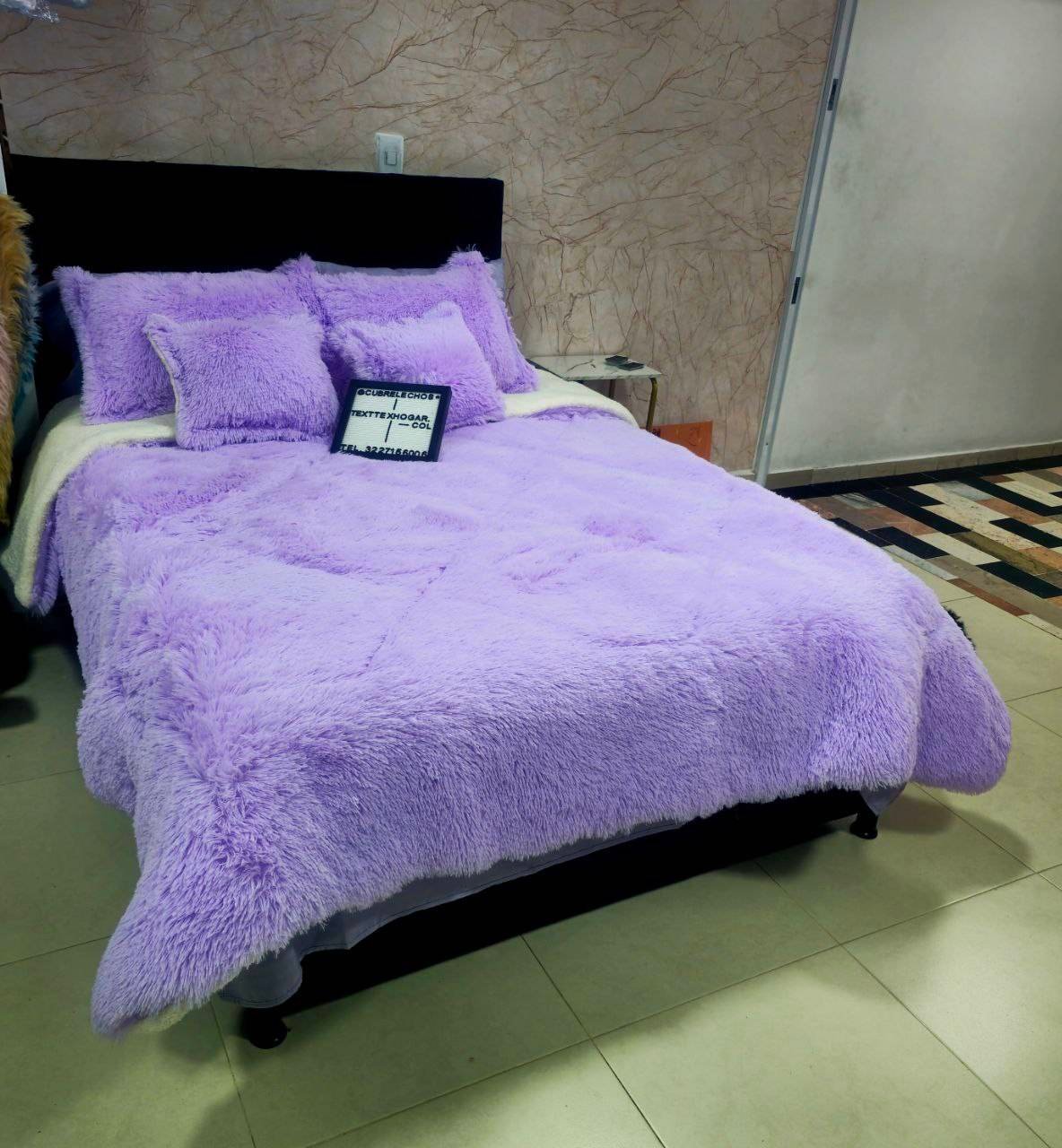 Edredón peluche